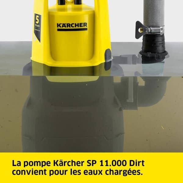 SP Expaving Pum 11 000 smutsvatten laddad - Karcher