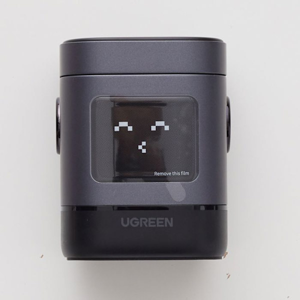 2-i-1 Laddstation - UGREEN - Robot - Qi2 - Svart