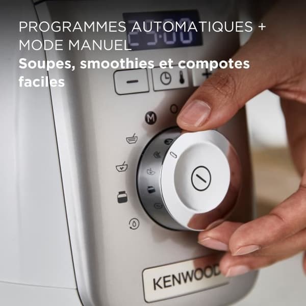 Värmemixer - Kenwood SOUPEASY+ - CBL30.000CP - 1000 W - 1,75 L - 4 program - champagne