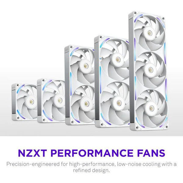 PC-fläkt - NZXT - F280X Core Single Frame (RF-U28PN-W1) - Ø 280 mm
