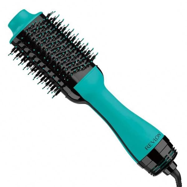 REVLON Teal Blue Tork- och stylingborste - Jonisk teknik - 2 hastigheter - Blå