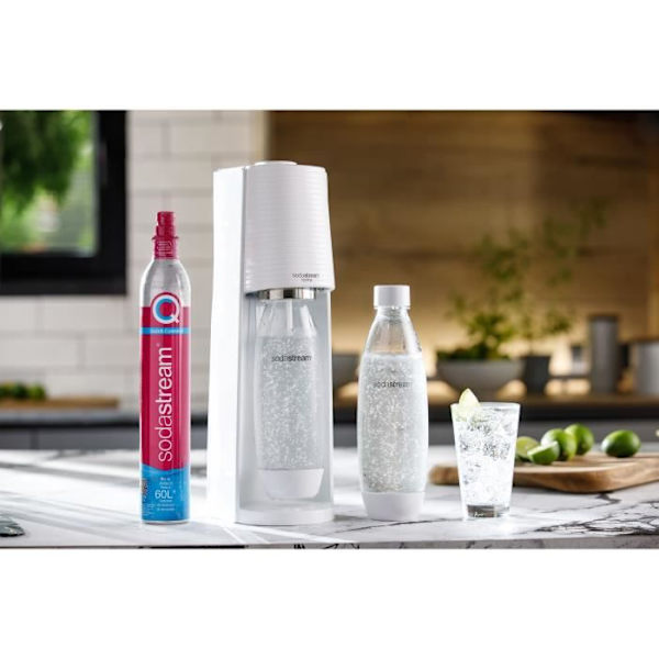 SODASTREAM TERRABILV - Vit TERRA maskin Pack 2 LV flaskor + 1 CQC  utbytescylinder 0f1c | Fyndiq