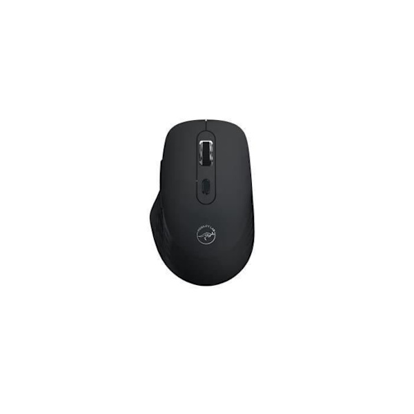 Trådlös mus - MOBILITY LAB - Omega - Bluetooth och 2,4 GHz mottagare - Svart - Tysta klickningar - Justerbar precision