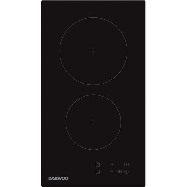 Keramisk spishäll - DAEWOO - 2 brännare - 30 cm - BH3VTF19BNM - Svart