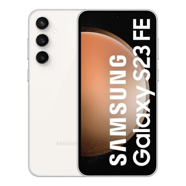 SAMSUNG Galaxy S23 FE Smartphone 256GB kräm