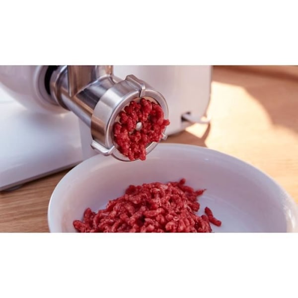 Tillbehör för köttkvarn - BOSCH - MUZS2FWW - Vit - Satin Steel