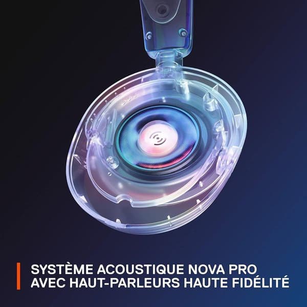 Gaming Headset - STEELSERIES - Arctis Nova 1 - Kabelansluten - Multiplattform - Svart