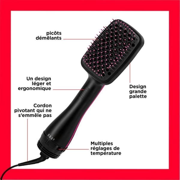 Utjämning torktumlare Revlon RVDR5212E3-SALON en steg