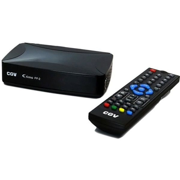 TNT mottagare-inspelare - CGV - ETIMO FP-2 - DVB-T2 HEVC 265 - Integrerad hårddisk - Full HD
