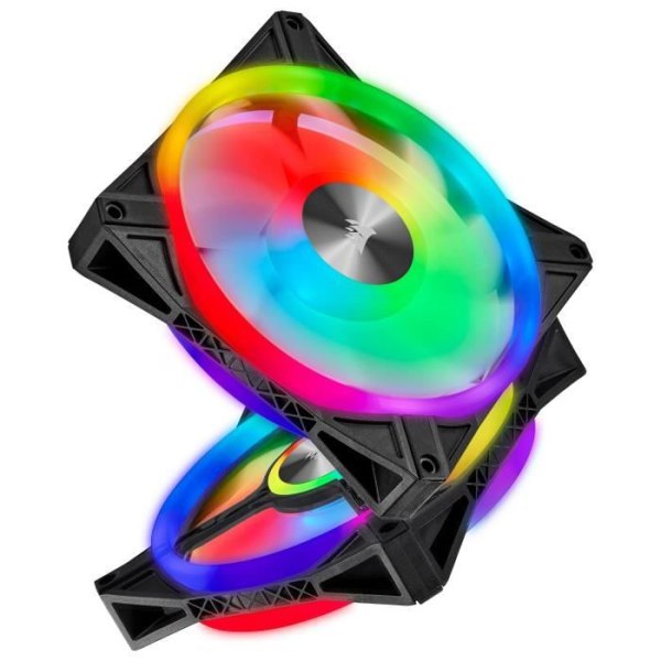 CORSAIR Fan QL140 RGB - Diameter 140mm - Fan Kit RGB + Lighting Node Core (CO-9050100-WW)