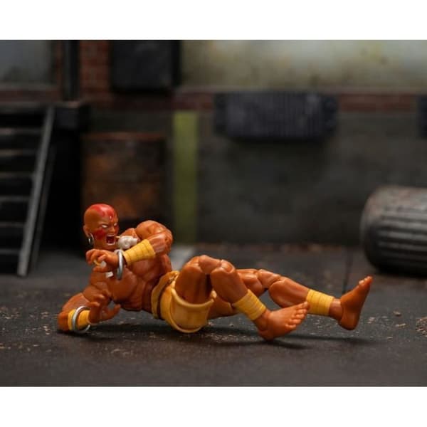 Figur - JADA TOYS - Dhalsim - Ledad - 15 cm - Utbytbara tillbehör