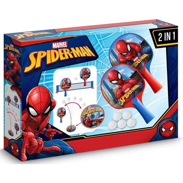 2-i-1 Pingis-inlärningsset - MARVEL - Spider-Man