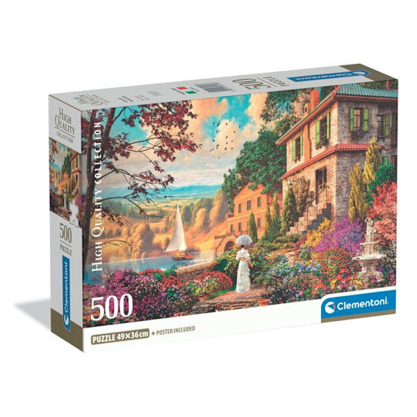 CLEMENTONI - Kompakt 500 bitar - Viktoriansk promenad