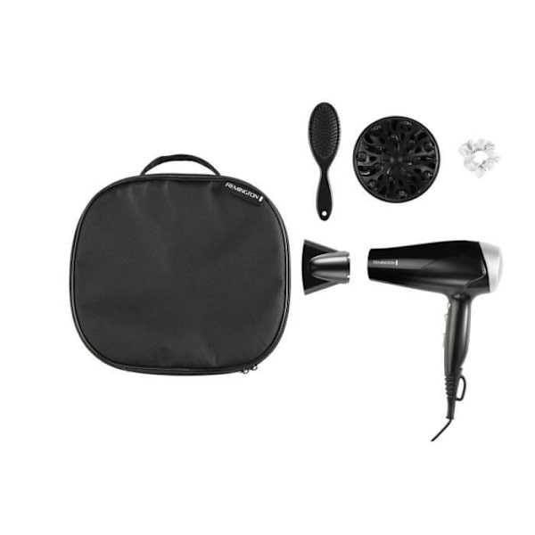 Style Edit Remington D3171GP hårtorkbox  2200W  Förvaringsskåp, diffusor, platt borste och silkescrunchie