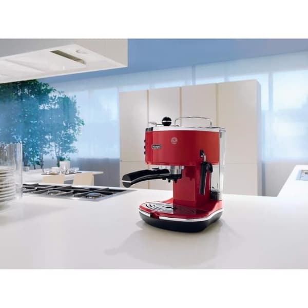 DELONGHI ECO 311.R Icona klassisk espressomaskin - Röd
