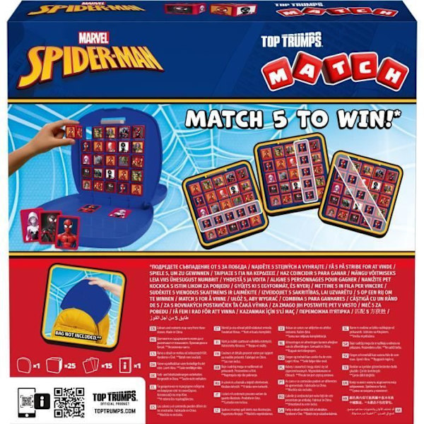 Match - Brädspel - VINNANDE TRÄCKSPEL - Spider-Man 2025