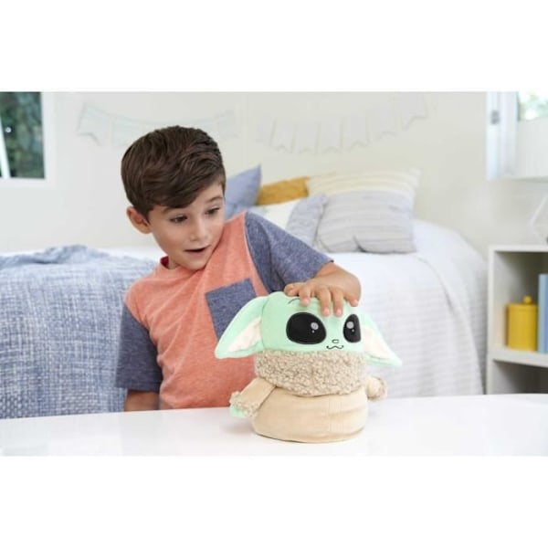 PLUSH GROGU JUMPING - MATTEL - HPG48 - MATTEL LICENSERAD PLUSH