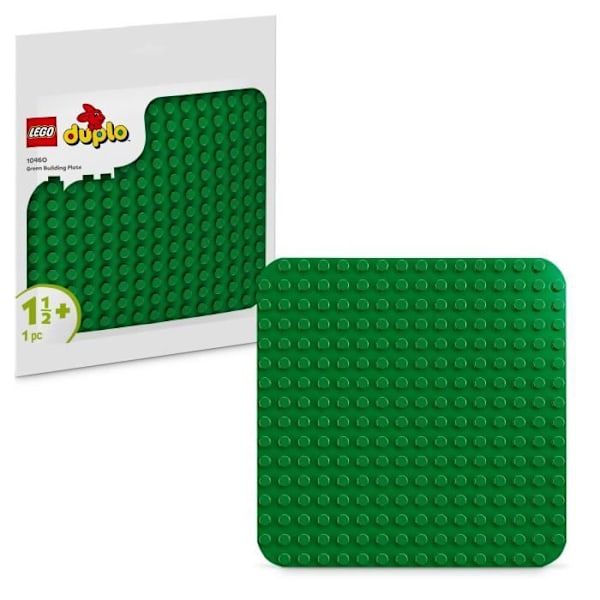 LEGO DUPLO 10460 Grön byggplatta Byggleksak för bebisar 18 månader