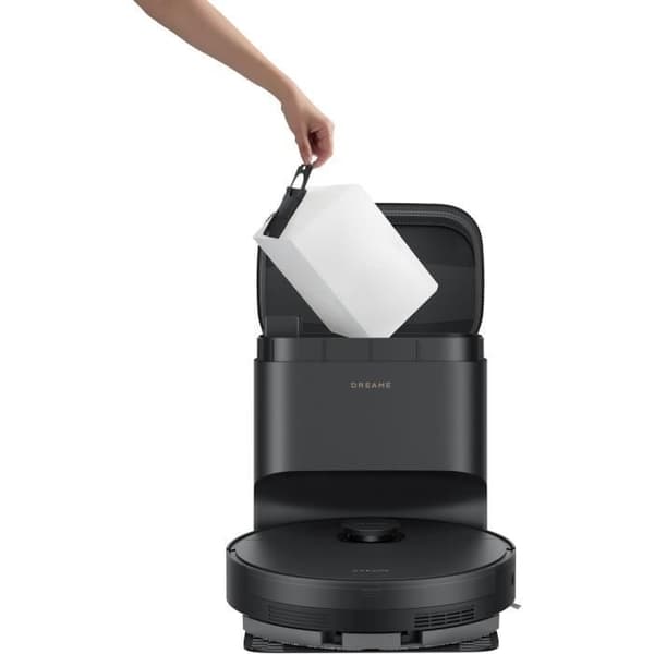 Robotdammsugare - DREAME D20 Pro Plus - 13 000 Pa - Dubbelborste - Självtömmande - Lasernavigering - Avståndssensor