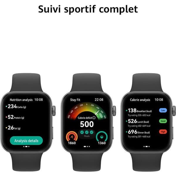 Smartklocka - HUAWEI - Watch FIT 3 - Svart