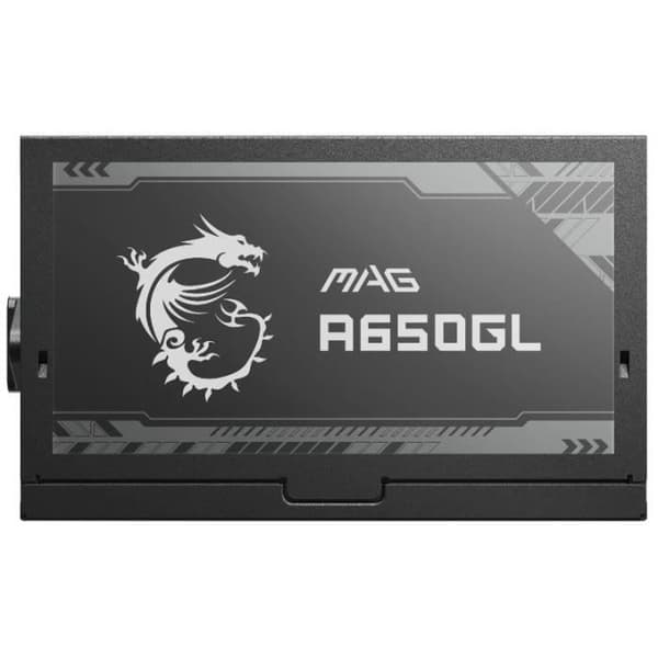 MSI MAG A650GL PCIE5 PC-strömförsörjning - 650W 80+ Gold Modular