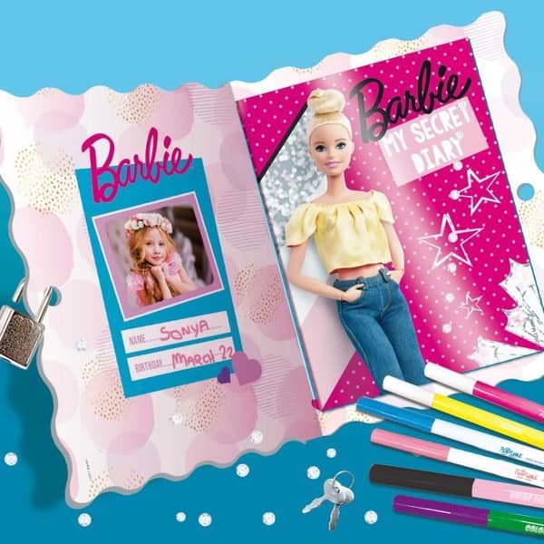 Journal att anpassa - Barbie den hemliga dagboken - LISCIANI