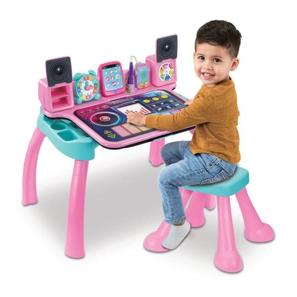 VTECH - 6-i-1 Interaktivt och Musikaliskt Magiskt Bord - Rosa