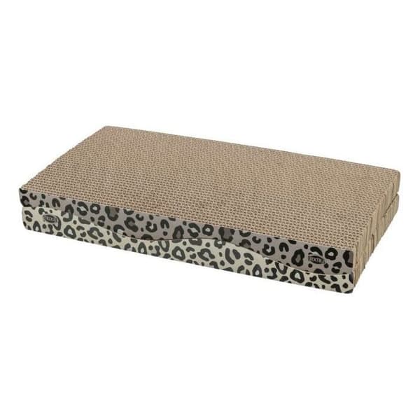 Set med 2 klösträd - TRIXIE - LEO - 44 x 25 x 6 cm - Leopardmönster