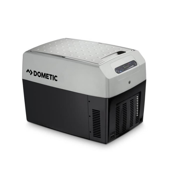 DOMETIC - Termoelektrisk kylare 15 L - TCX 14 - ACDC - 12/24/230 V - Varm/Kall Svart, Grå