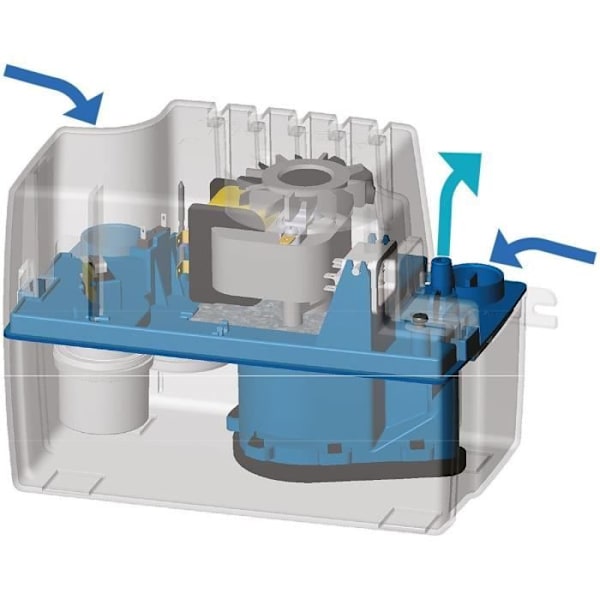 Kondensatlyftpump - SFA - Sanicondens Pro V02 - 45 dBA - Panna / Luftkonditionering