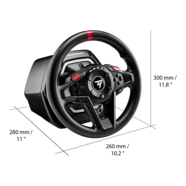 Thrustmaster T128 Race ratt för PS5, PS4, PC