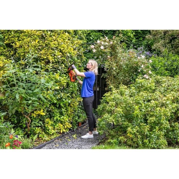 BLACK & DECKER Trådlös häcksax 45 cm