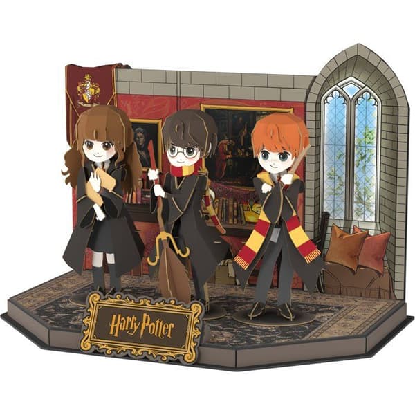 3D-pussel - Gryffindors allrum - EXPLORA - 540315 - Harry Potter-licens - 127 bitar - Från 8 år