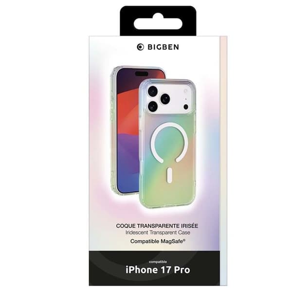 MagSafe-skal - iPhone 17 Pro - Halvtransparent - Skimrande