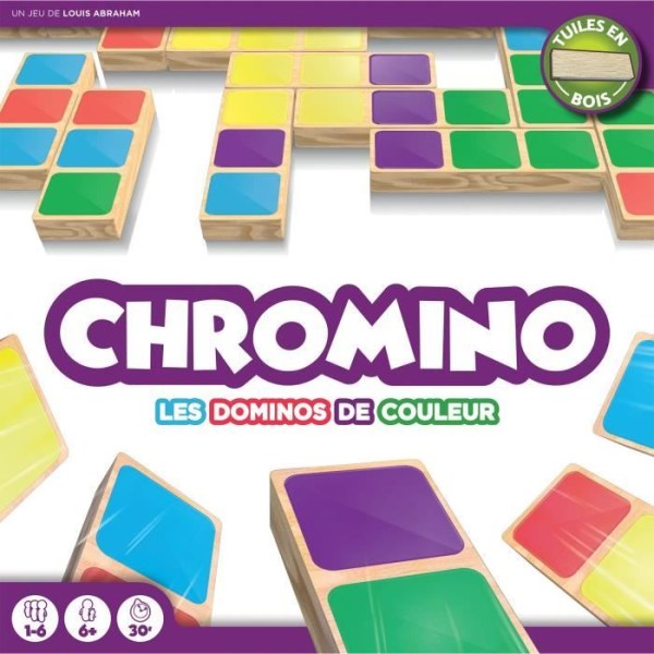 Chromino|Asmodee - Color Domino Game