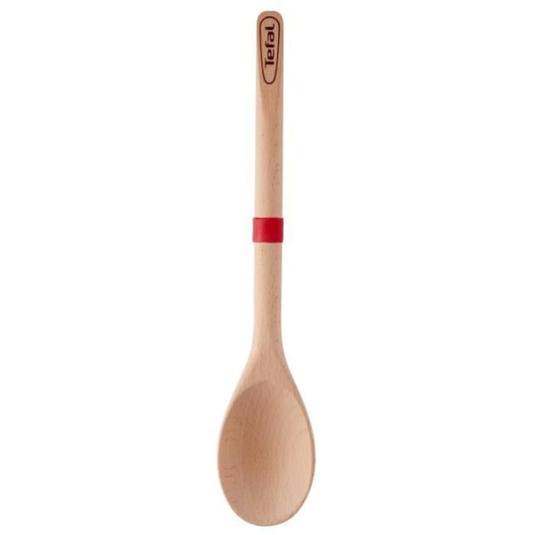 TEFAL Ingenio Spoon - Bokträ och platinsilikon - 32 cm