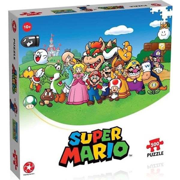 SUPER MARIO OCH VÄNDER Pussel 500 bitar