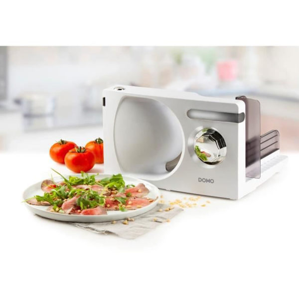 Domo Slicer - Diameter 17cm - Skärning 1 till 15 mm - 120W justering