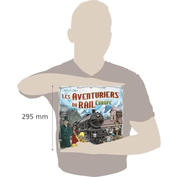 ASMODEE - The Adventurers of Rail Europe - Brädspel
