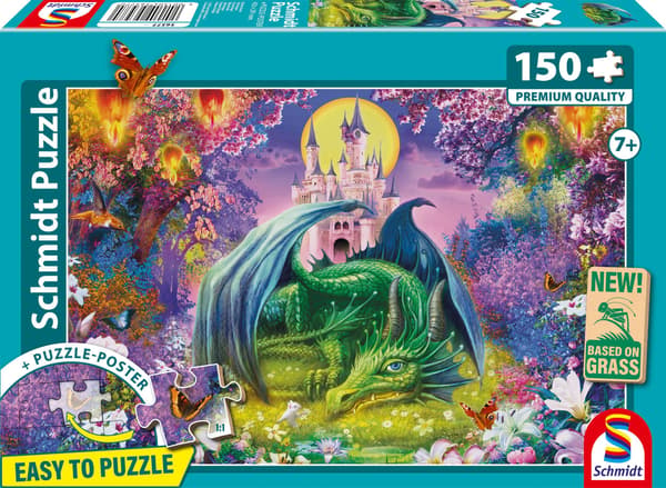 Pussel - SCHMIDT SPIELE - Liten drake - 150 bitar - Från 7 år