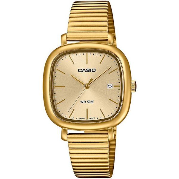 Klocka - CASIO - LTP-B166G - Dam - Guld - Kvarts - Analog