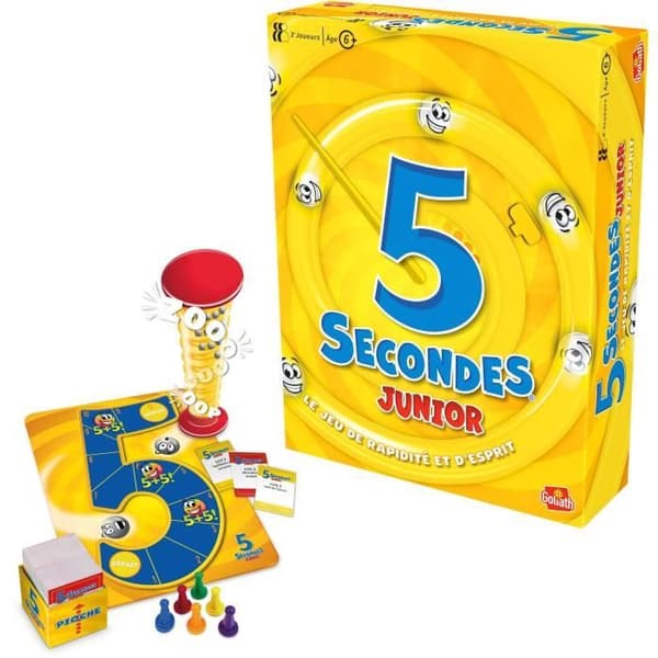 Secondes junior - Roligt och snabbt spel - GOLIATH - Från 6 år