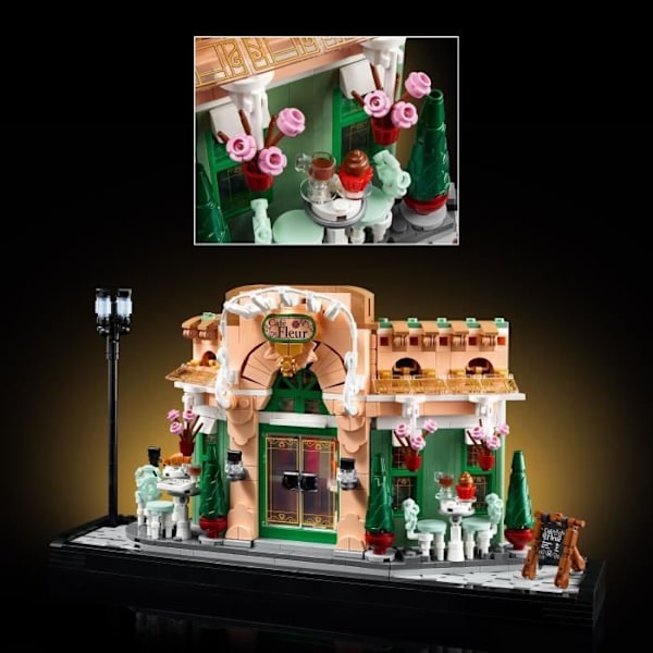 LEGO Icons 10362 Franskt kafé - Parisisk hylldekoration - Vuxenset