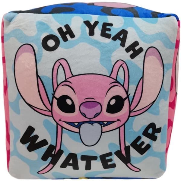 Premium Kudde - Kub - Lilo & STITCH - Mikrofiber - 25 x 25 x 25 cm