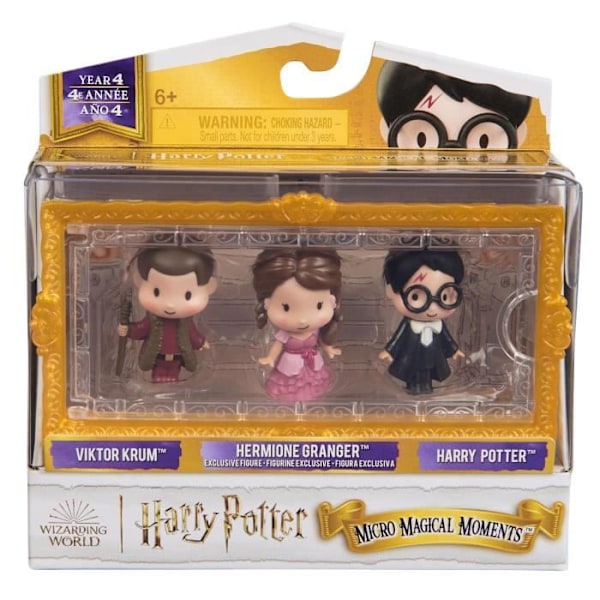 SPIN MASTER MULTIPACK 3 FIGURINER ÅRS BALL MAGICAL MOMENTS SÄSONG 4 Wizarding World