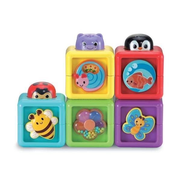 VTECH BABY - ÖVERRASKNINGSDJURKUBER - Flerfärgade