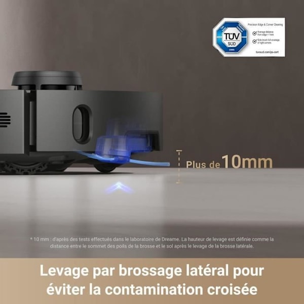 DREAME X40 Master Robotdammsugare med 8-i-1 basstation - Intelligent navigering - 12 000 Pa