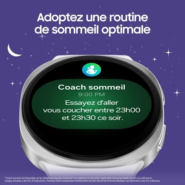 Samsung Galaxy Watch8 40mm grafitfärgad Bluetooth smartklocka
