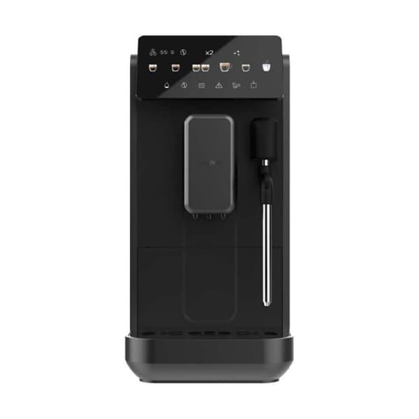 Espressomaskin med kvarn - CECOTEC - CremaetLungoSteam - 19 barer - 280 g - 2 L - 5 drycker - Svart