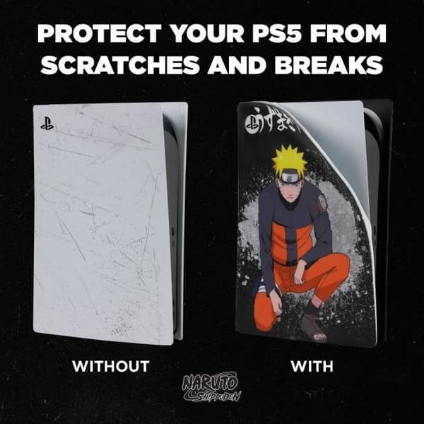 Silikonskydd för Playstation 5 - Naruto-Tillbehör-PS5